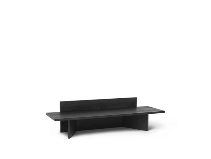 Ferm Living Banc Oblique oak black oiled