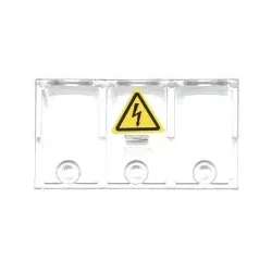 ABB OTS63T3 Klemmenabdeckung Schnappbefestigung transparenter Kunstst 1SCA022353R6750