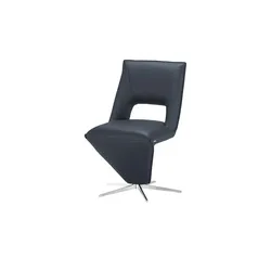 KOINOR Polsterstuhl drehbar Merlin ¦ blau ¦ Maße (cm): B: 51 H: 89 T: 64.0