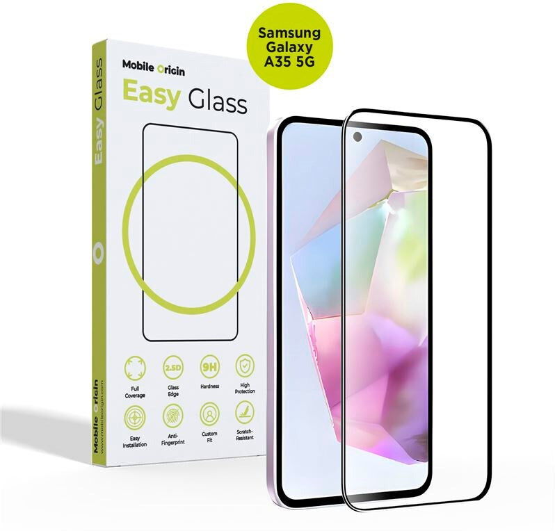 Samsung Galaxy A35 5G Mobile Origin EasyGlass - Tempereret Glas