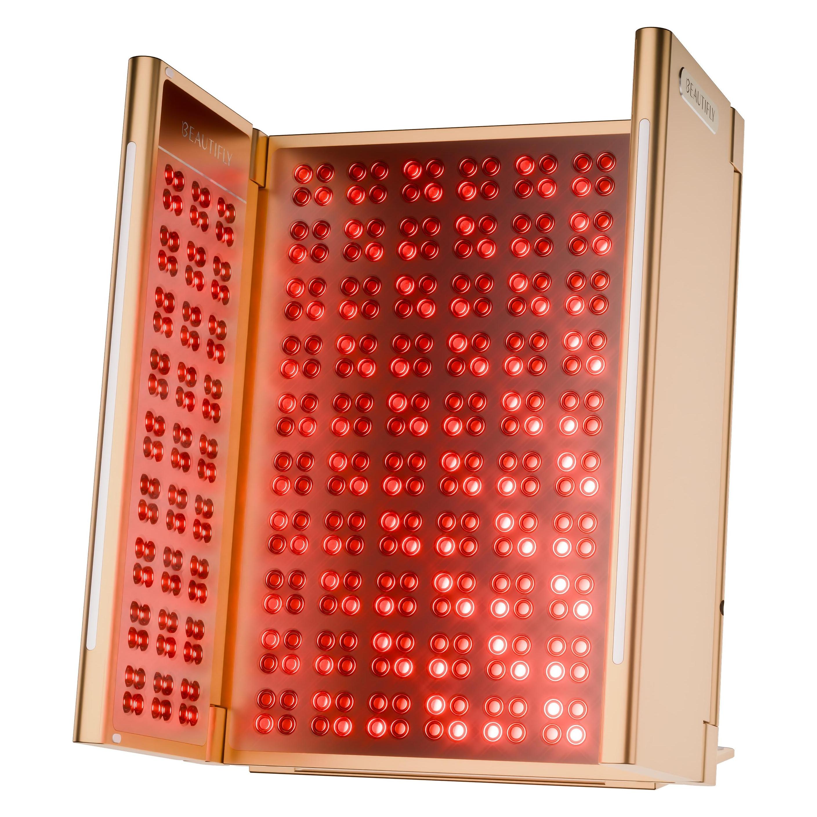 Beautifly BeautiLight Duo Golden, LED Lichttherapie-Panel (465 - 1064 nm) (BEAUTILIGHTDUOGOLDEN)