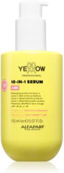 Yellow Professional Liss 10-IN-1 Serum sérum sem enxaguar para fácil penteado de cabelo 150 ml. Liss 10-IN-1 Serum