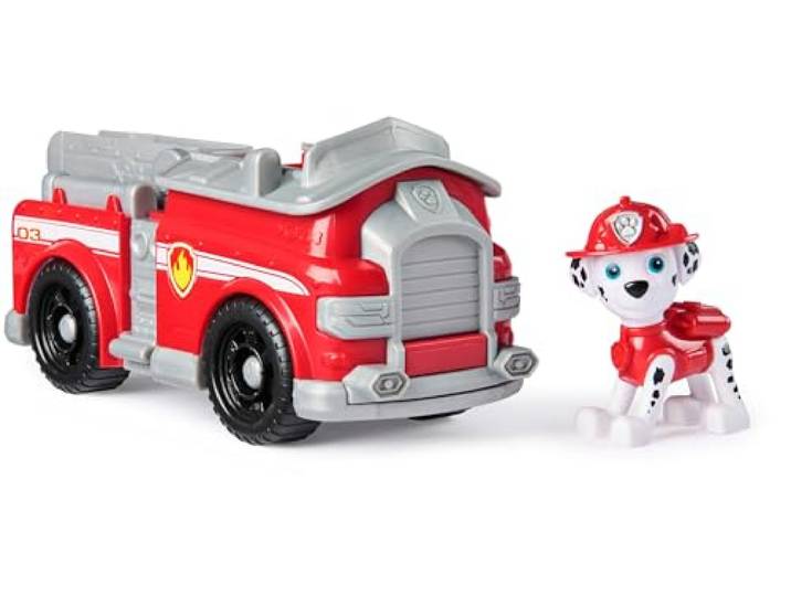 PAW Patrol - Marshall's Brandweerwagen - speelgoedauto met speelfiguur