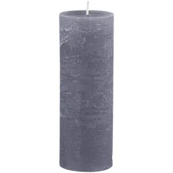 Chic Antique Macon rustikale Stumpenkerze, H20/D7 cm, stone