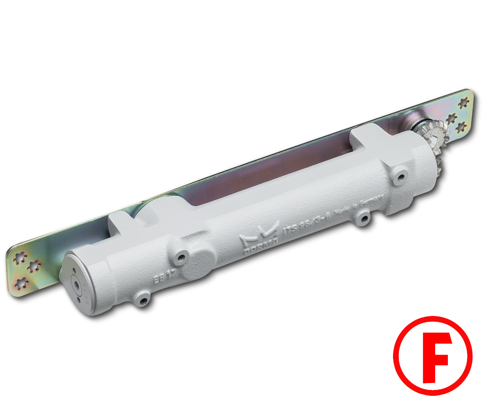 DORMAKABA Oben-Türschließer DORMA ITS 96, ohne Gleitschiene, Aluminium 52410150