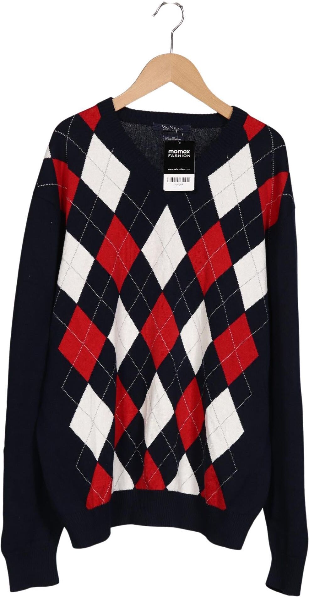 McNeal Herren Pullover, Marineblau, Gr. XL, Baumwolle - Second Hand