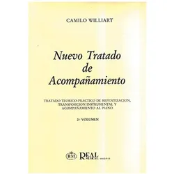 Camilo Williart, Tratado de Acompañamiento, 2° Klavier Buch, Fachbücher von Camilo Williart