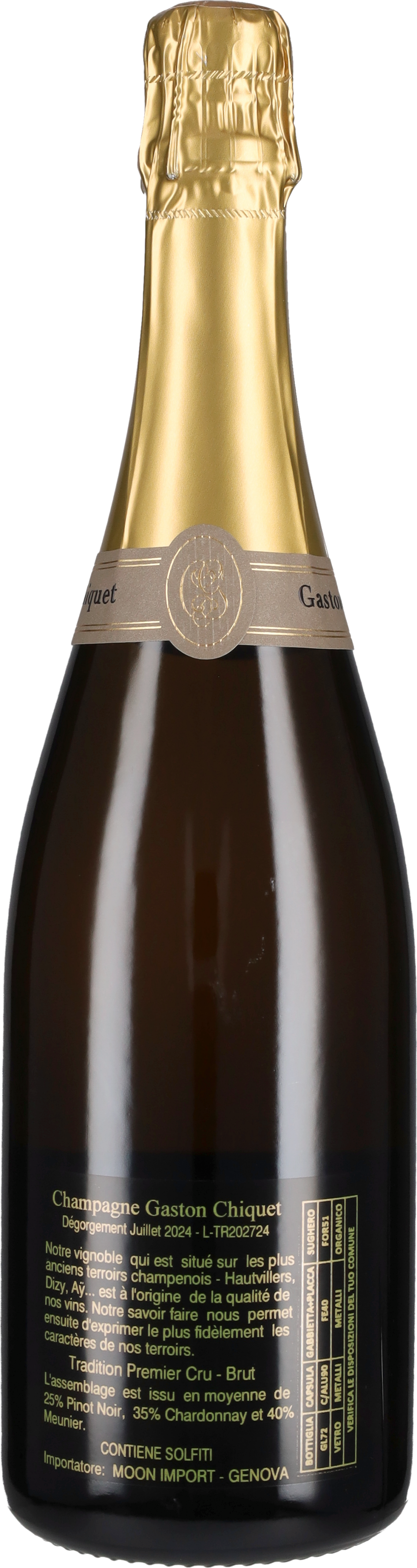 Chiquet Gaston Champagne Brut Premier Cru 'Tradition' Gaston Chiquet