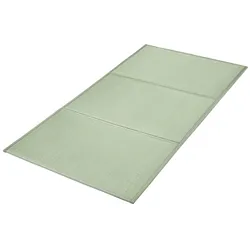 VEVOR japanische Tatami Matte faltbare japanische Tatami-Matratze in Doppelbettgröße (natürliches Binsengras), Bodenmatratze mit rutschfester Rückseite, Futon-Matratze zum Schlafen Meditieren