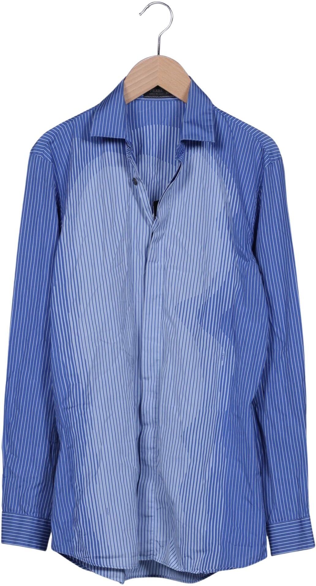 Prada Herren Hemd, Hellblau, Gr. 37, Baumwolle - Second Hand