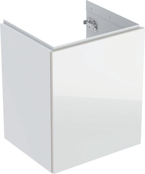 Geberit Acanto meuble sous-vasque 500608012 44,6x53,4x37,6 cm, verre blanc - blanc brillant