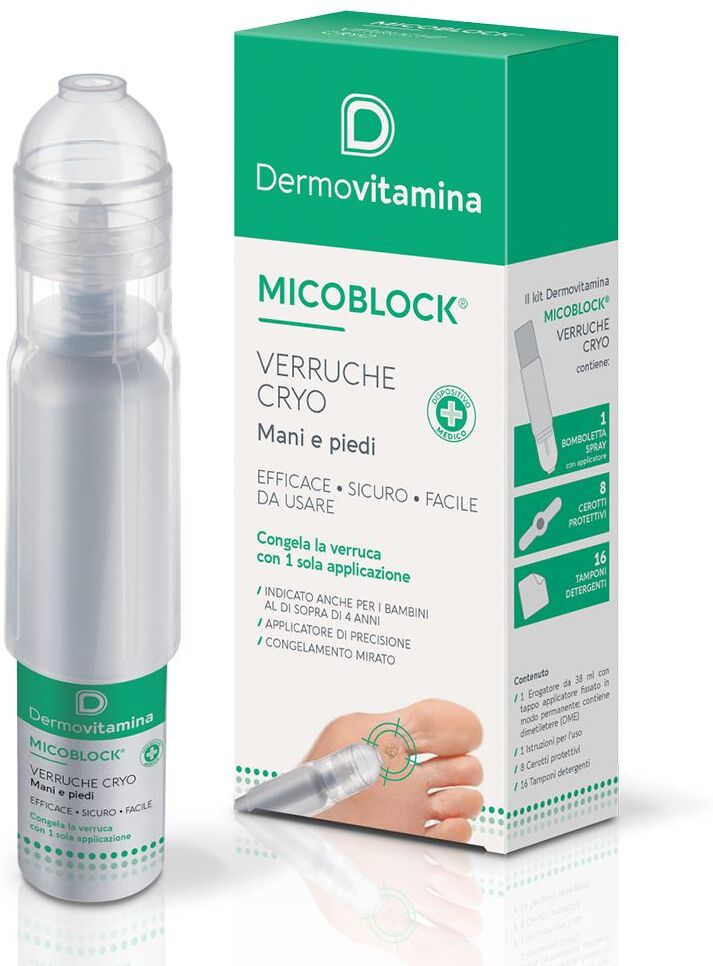 PASQUALI SpA Dermovitamina Cryo Verruche, 15 applicazioni