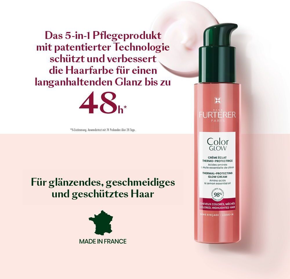 RENE FURTERER Furterer Color Glow hitzeschützende Farbglanzcreme 2x 2x100 ml