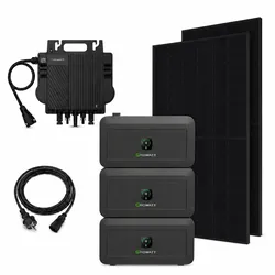 Balkonkraftwerk 800W Komplettset mit 1000 Wp und 6144Wh Speicher