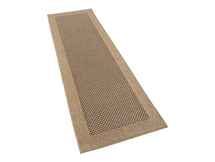 Paco Home Outdoorteppich 80/250 cm Waregem 621, Beige, Kunststoff, Rechteckig, 80x250 cm, Teppiche und Böden, Teppiche, Outdoorteppiche