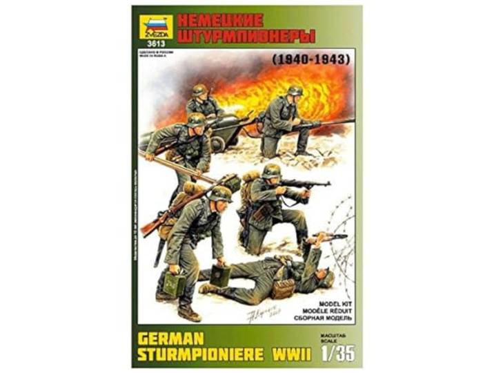 Zvezda - Z3613 - Model - Duitse pioniers - Schaal 1:35