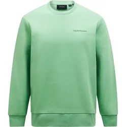 Peak Performance Pullover Original Small Logo Crew, mint