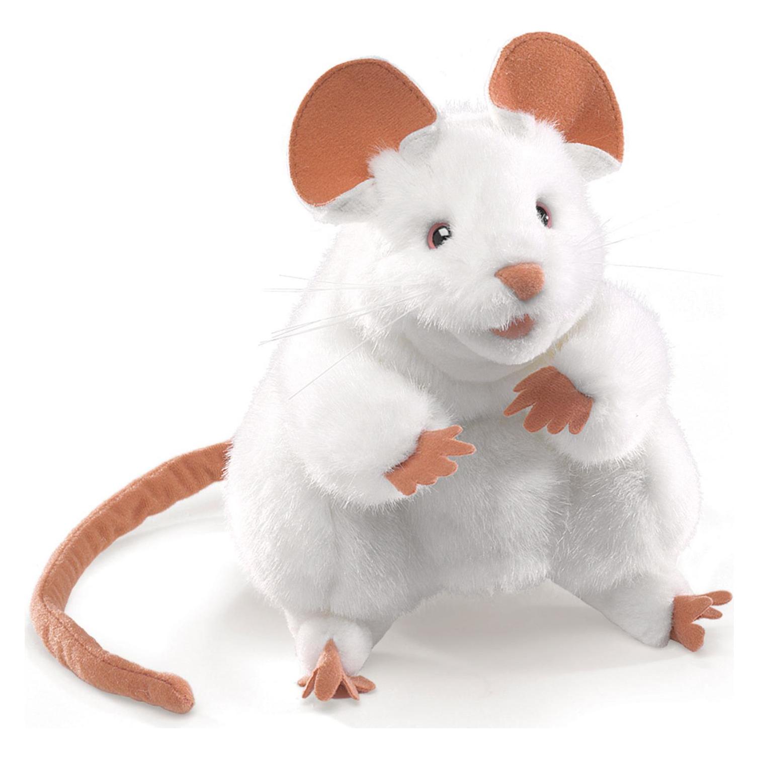 Folkmanis Weisse Maus (2219)