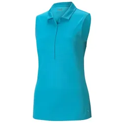 Puma Golf Damen Rotation Polo ärmellos (595823) türkis