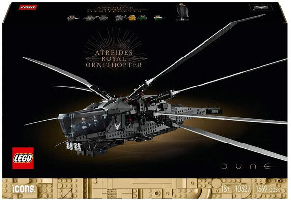 Lego ICONS DUNE ORNITHOPTER 10327
