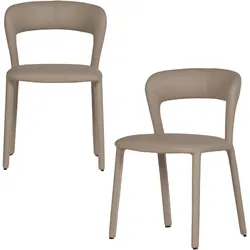Stuhl-Set Noble Sand/Hellbraun B: 51cm