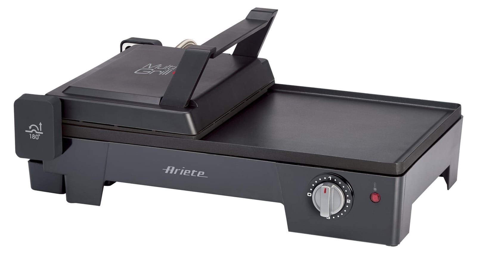 Ariete 3-in-1 multifunctionele elektrische tafelgrill - contactgrill, barbecue en plancha