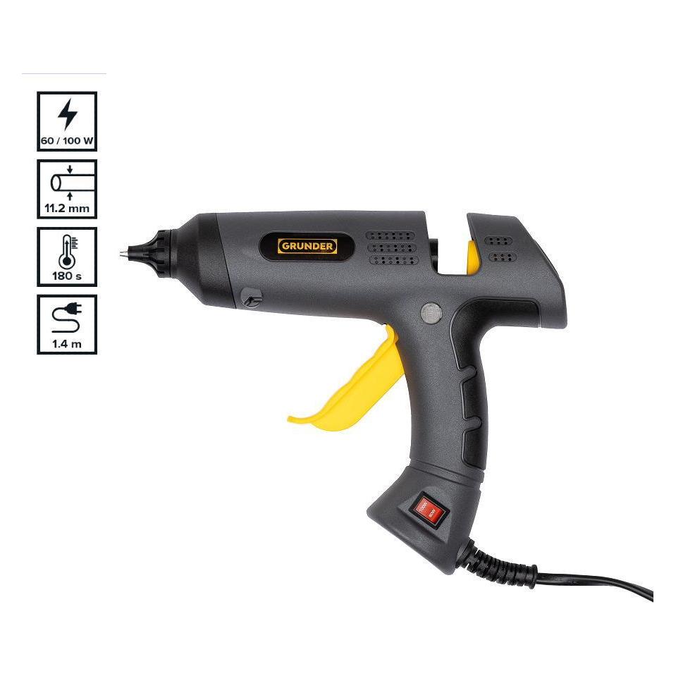 Grunder GLUE GUN SD-1211-R 60/100W 11.2MM (VG526)