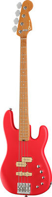 Charvel PM Bass SD PJ IV MAH SFRD Satin Ferrari Red