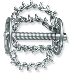 Rothenberger Kettenschleuderkopf SP mit 4K, mit Ring, 32K, D=75mm, Reinigungsutensil