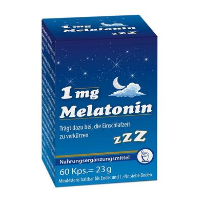 Melatonin 1 mg Kapseln 60 St