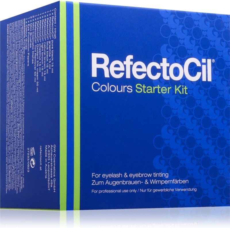 RefectoCil Colours Starter Kit ensemble cils et sourcils