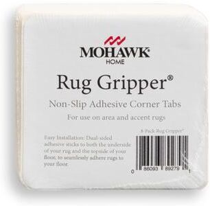 Mohawk Home Gripper Tab Pack for Area Rugs - White