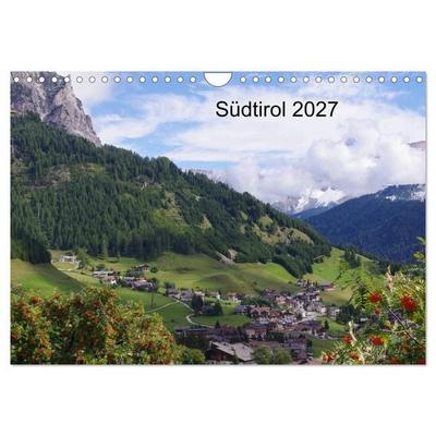 Südtirol 2027 (Wandkalender 2027 DIN A4 quer), CALVENDO Monatskalender