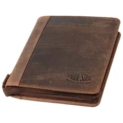 Pride & Soul PRIDE&SOUL Organizer CHARON, DIN A5, aus Leder, braun
