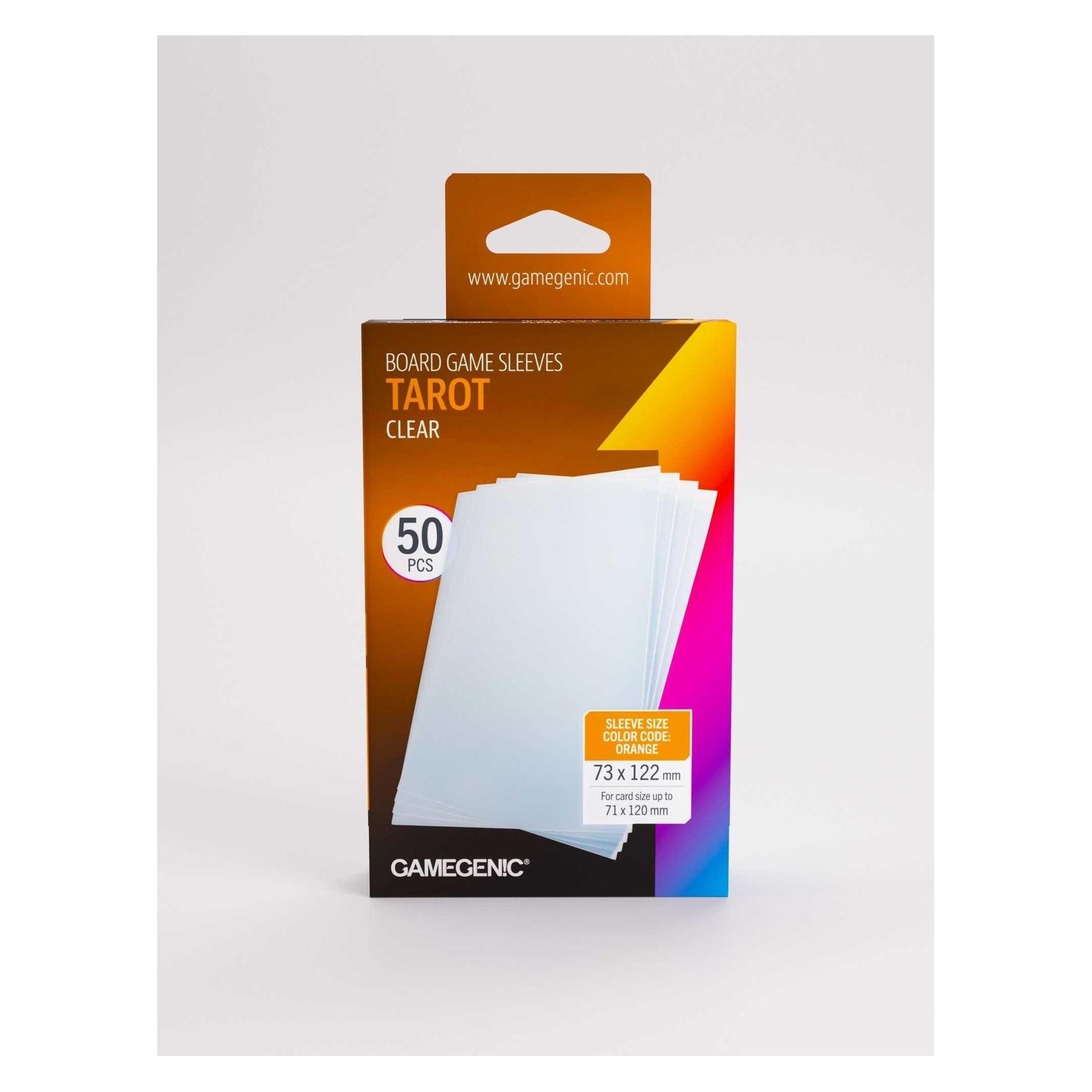 Gamegenic : Board Game Sleeves - Tarot (73x122 mm) - Clear - 50 sztuk (4251715419885-4251715419885)