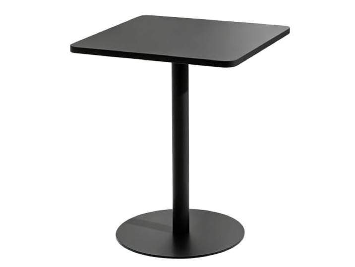 Sofa-Beistelltisch Kaffee-Beistelltisch Nachttisch Frühstücks-Getränketisch Cocktail-Bartisch in Thekenhöhe für Bistro, Pub, Milchteeladen, Außenterrasse(60x60x73cm)