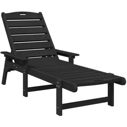 vidaXL, Liegestuhl, Gage (ohne Tisch) (162 cm)