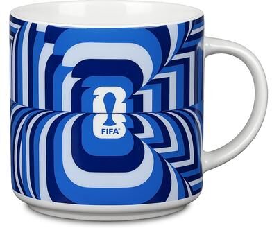 FIFA Trophy Mug 21.9 OZ./650 Ml Color Glaze New Bone China