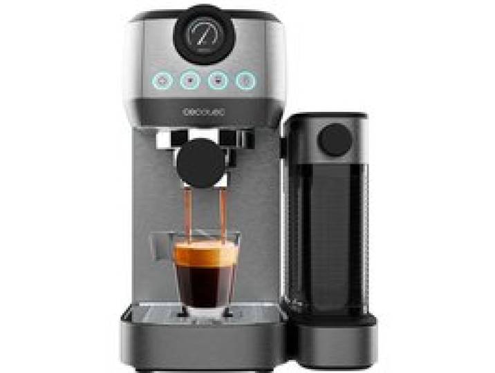 Cecotec semi-automatic espresso machine Power Espresso 20 Steel Pro Latte. 1350 W Thermoblock ForceAroma technology with 20