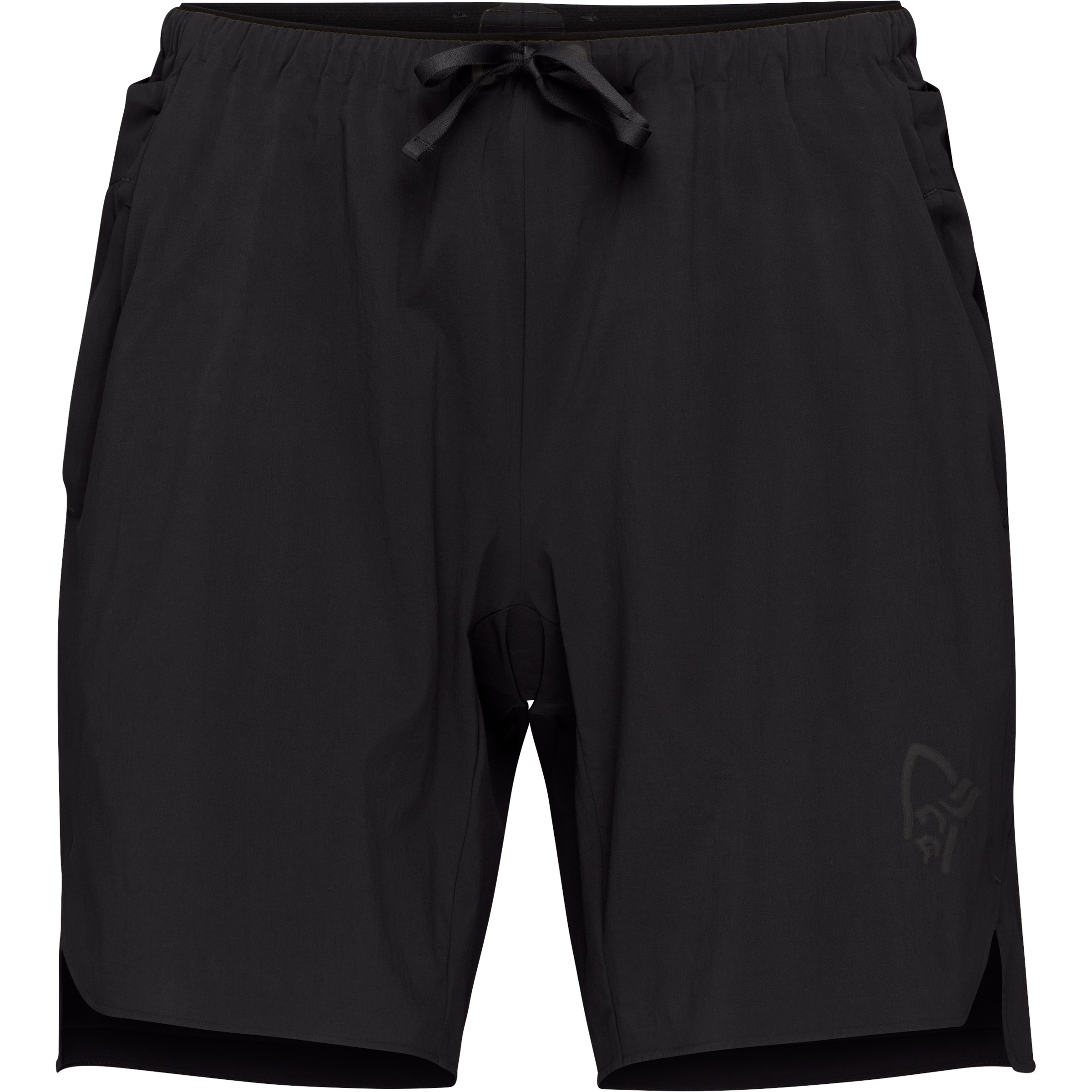 Norrona Senja Flex1 8" Damen Laufhose schwarz Größe M Trailrunning | Laufen Elastisch