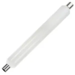 Osram | LED-Lampe | S19-Fassung | Röhrenlampe | Opal | 38mm | 9W