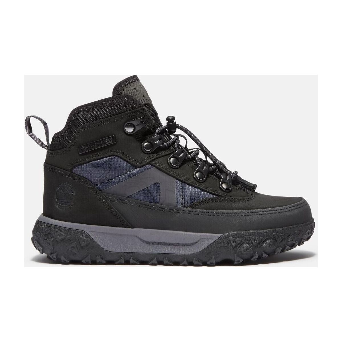 Timberland Kids Mid Bungee Waterproof Sneaker jet black 2 TB1A673Z0151-2