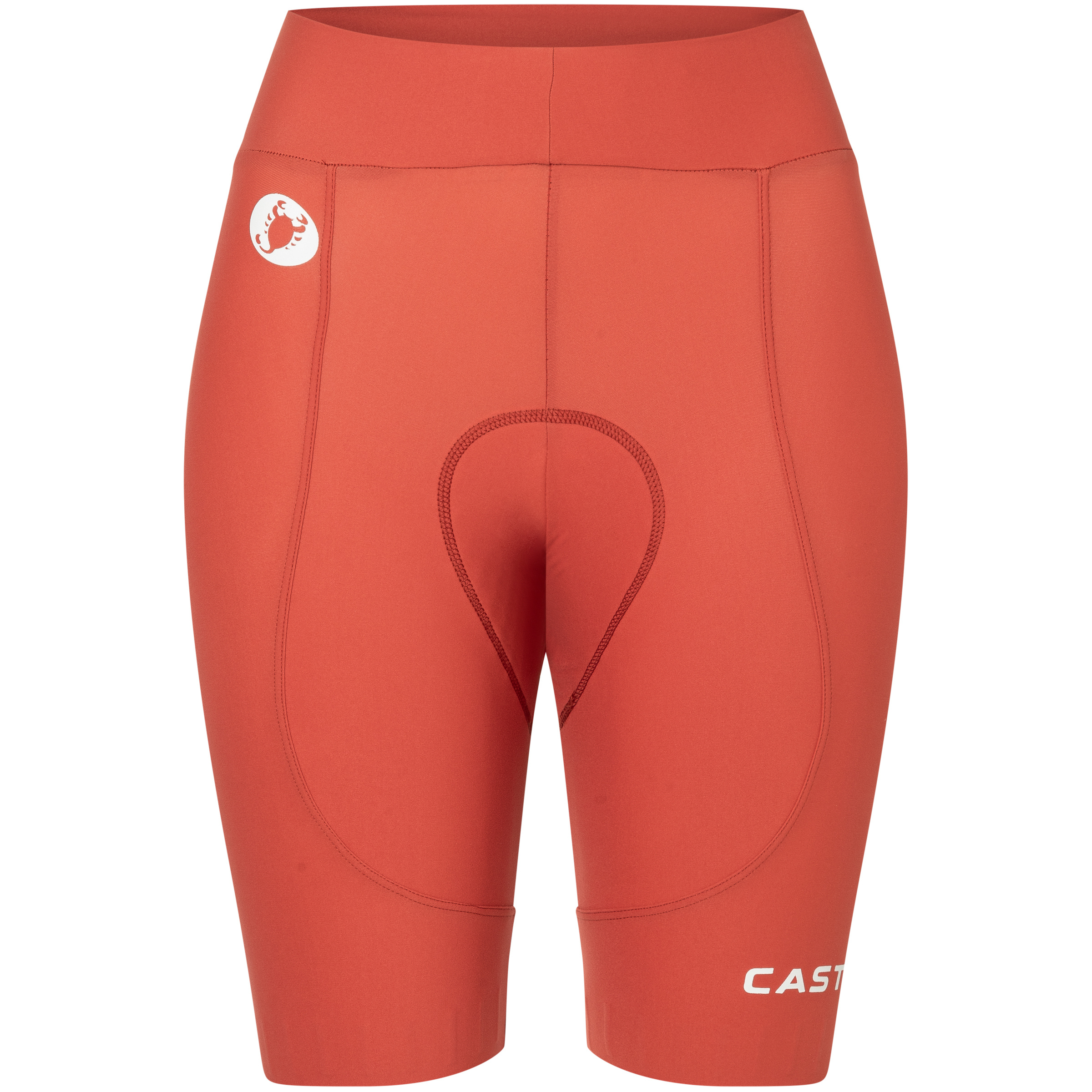Castelli Espresso 2 Radhose kurz Damen Fahrradhose rot Größe S Rennrad Elastisch