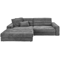 ECKSOFA LANA SOFA Grau Cord