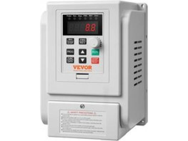 VEVOR 4kW 18A 5PS Frequenzumrichter VFD AC 220–240V Frequenzregler Drehzahlregler Frequenzwandler Wechselrichtermotor VFD Inverter Variable Frequency Driver inkl. 20cm Steuerkabel