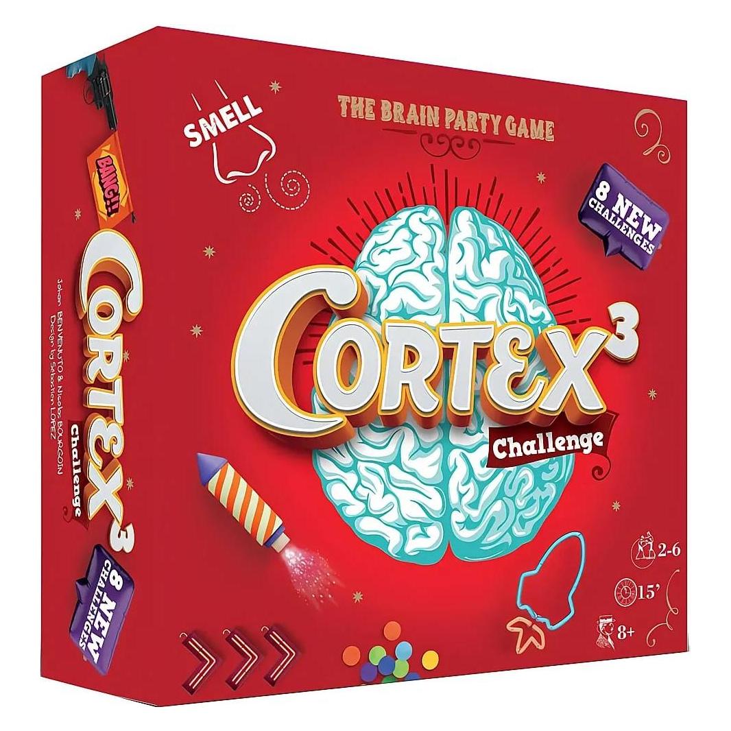 Asmodée MAC0010 - Cortex 3 Challenge, Kartenspiel, für 2-6 Spieler, ab 8 Jahren (Deutsch, Französisch, 2 - 6 Spieler) (MAC0010)