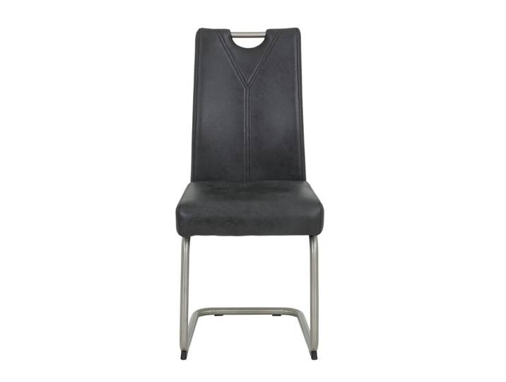 Stuhl Sophia 2er-Set Vintage-Optik anthrazit