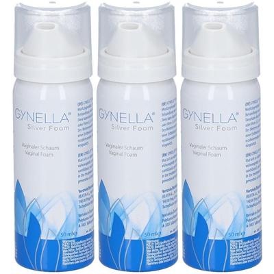 Gynella Silver Foam x3 3x50 ml Schaum