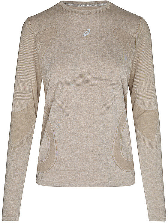 ASICS Damen Laufshirt Road Seamless camel   L W
