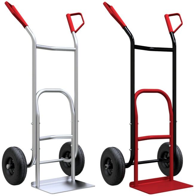 Set Schake Sackkarre Aluminium + Schake Sackkarre schwarz/rot